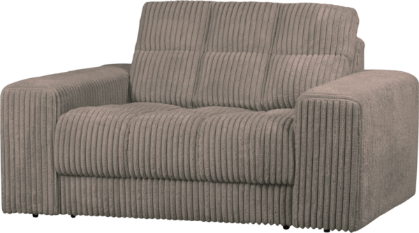 Lænestol WOOOD Second Date fløjl mudder lounge stol H78ÃB136ÃD101 cm